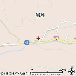 鳥取県鳥取市岩坪486周辺の地図