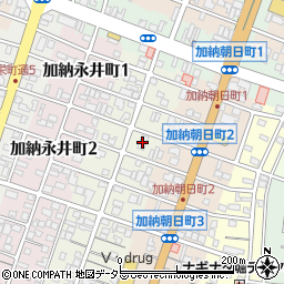 岐阜加納教会周辺の地図