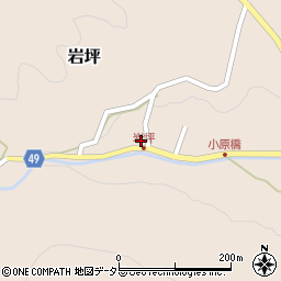 鳥取県鳥取市岩坪457周辺の地図