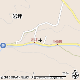 鳥取県鳥取市岩坪451周辺の地図
