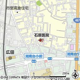 石原医院周辺の地図