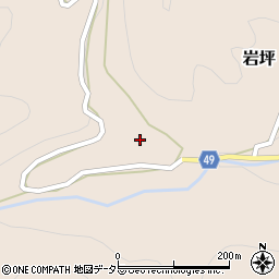 鳥取県鳥取市岩坪581周辺の地図