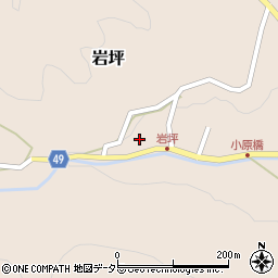 鳥取県鳥取市岩坪468-2周辺の地図