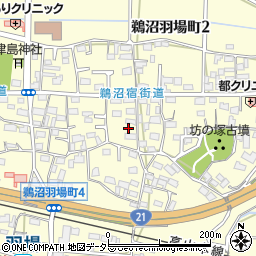 岐阜県各務原市鵜沼羽場町4丁目27周辺の地図