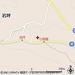 鳥取県鳥取市岩坪447周辺の地図