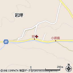鳥取県鳥取市岩坪452周辺の地図