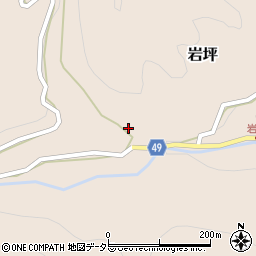 鳥取県鳥取市岩坪496周辺の地図