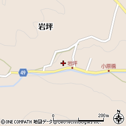 鳥取県鳥取市岩坪467周辺の地図