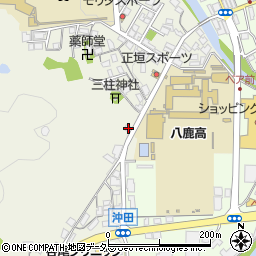 兵庫県養父市八鹿町九鹿1周辺の地図