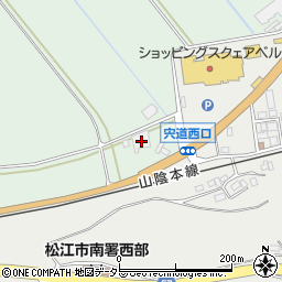 島根県松江市宍道町昭和新田211周辺の地図