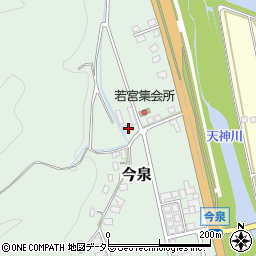 鳥取県東伯郡三朝町今泉1018周辺の地図