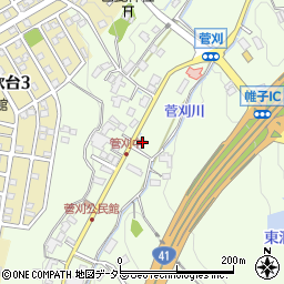 岐阜県可児市菅刈749周辺の地図