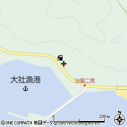 島根県出雲市大社町杵築北3541周辺の地図