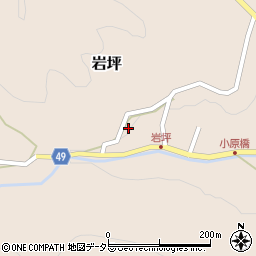鳥取県鳥取市岩坪476周辺の地図