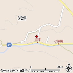 鳥取県鳥取市岩坪463周辺の地図