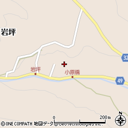 鳥取県鳥取市岩坪445周辺の地図