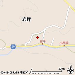 鳥取県鳥取市岩坪464周辺の地図