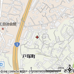 神奈川県横浜市戸塚区戸塚町4981-1周辺の地図