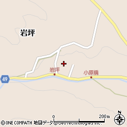 鳥取県鳥取市岩坪442周辺の地図