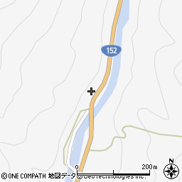 長野県飯田市上村443周辺の地図