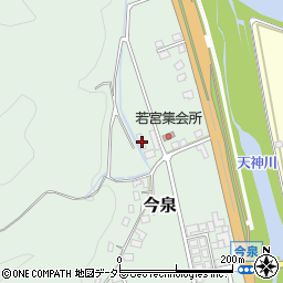 鳥取県東伯郡三朝町今泉1017周辺の地図