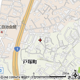 神奈川県横浜市戸塚区戸塚町4981-2周辺の地図
