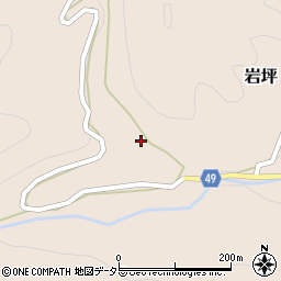 鳥取県鳥取市岩坪569周辺の地図