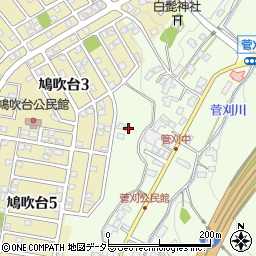 岐阜県可児市菅刈761周辺の地図
