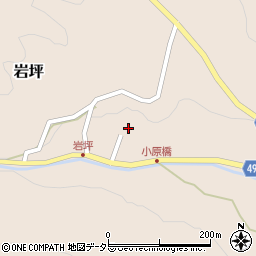 鳥取県鳥取市岩坪444周辺の地図