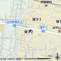 岐阜領下郵便局 ＡＴＭ周辺の地図