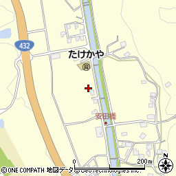 島根県松江市八雲町東岩坂410周辺の地図