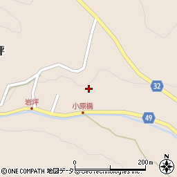 鳥取県鳥取市岩坪428周辺の地図