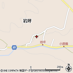 鳥取県鳥取市岩坪465周辺の地図