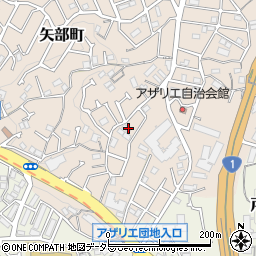 神奈川県横浜市戸塚区矢部町1544-32周辺の地図