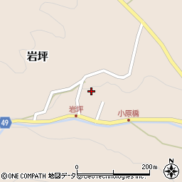 鳥取県鳥取市岩坪441周辺の地図