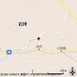 鳥取県鳥取市岩坪462周辺の地図