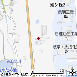 岐阜県可児市谷迫間541周辺の地図