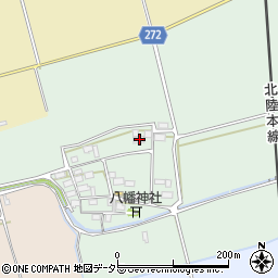 滋賀県長浜市下之郷町609周辺の地図