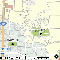 下高倉公民館周辺の地図