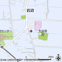 千葉県長生郡長生村岩沼2122-1周辺の地図