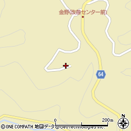 長野県下伊那郡泰阜村84周辺の地図