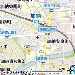 岐阜県岐阜市加納柳町40周辺の地図