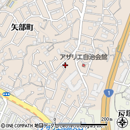神奈川県横浜市戸塚区矢部町1544-2周辺の地図