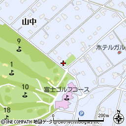 富士ゴルフコース レストラン周辺の地図