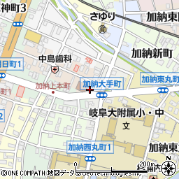 Ｇ‐Ｓｔａｒ加納周辺の地図