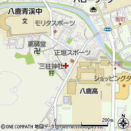 兵庫県養父市八鹿町九鹿137-1周辺の地図