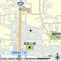 神奈川県藤沢市湘南台6丁目55-4周辺の地図
