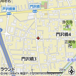 神奈川県海老名市門沢橋4丁目10-29周辺の地図