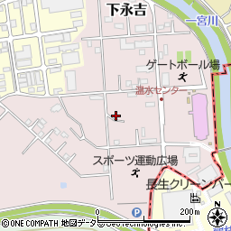 千葉県茂原市下永吉2038-6周辺の地図
