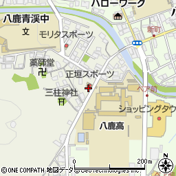 正垣スポーツ周辺の地図